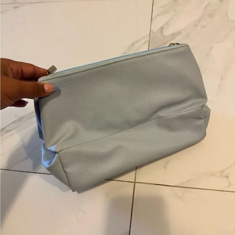 Baby blue leather cosmetic #16